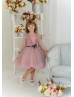 Sweet Polka Dot Flower Girl Dress Family Picture Dress
